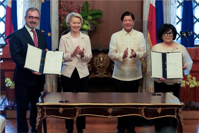 EU – Philippines tăng cường hợp tác thương mại và an ninh hàng hải (1/8/2023)